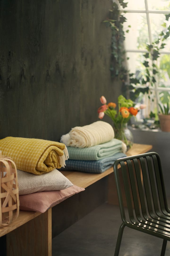 Loop Wool throw 130x200 cm, Mint (green) Klippan Yllefabrik