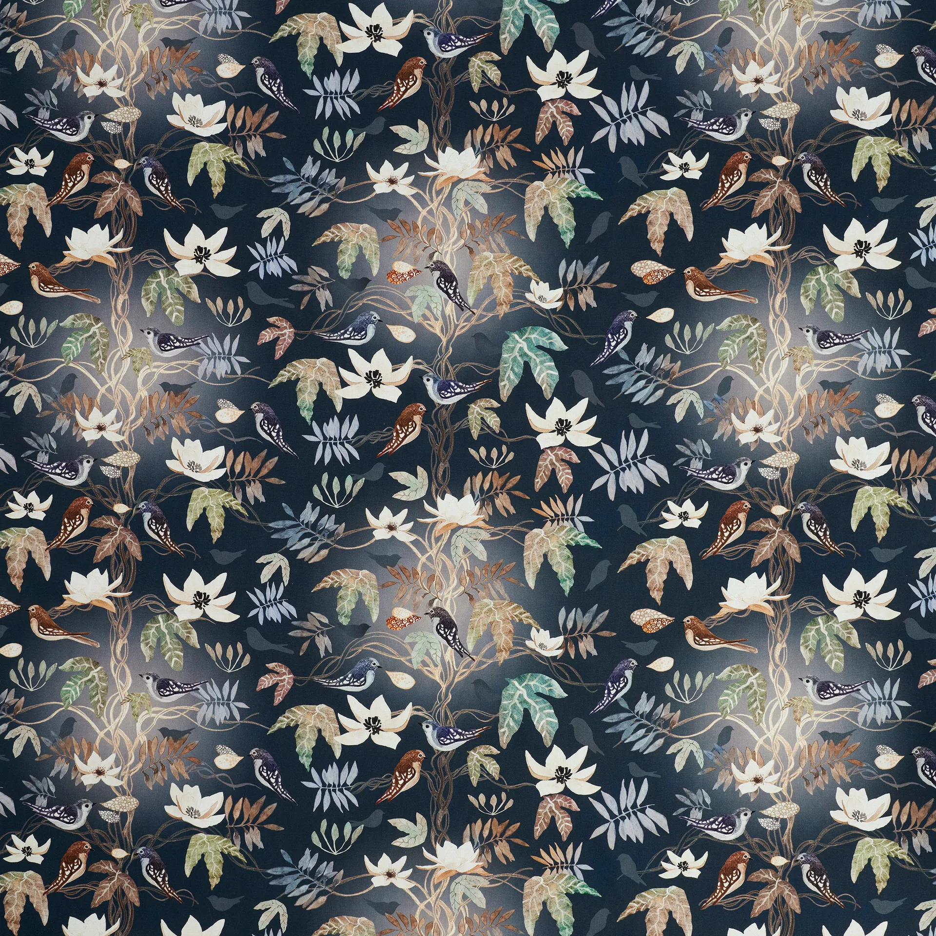 Moonlight fabric, Multi Klippan Yllefabrik
