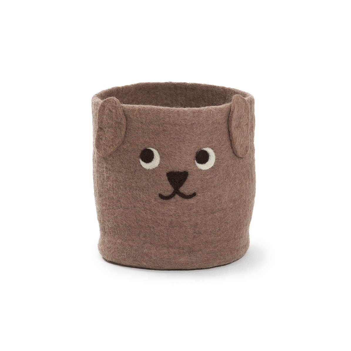 Klippan Yllefabrik Puppy basket o20 cm Grey | Scandinavian Design | Children's room accessories | Grey