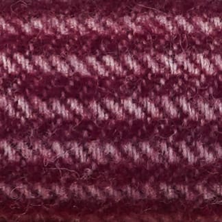 Ralph wool throw - aubergine - Klippan Yllefabrik