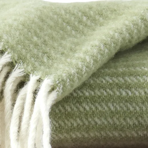 Ralph wool throw, linolium Klippan Yllefabrik