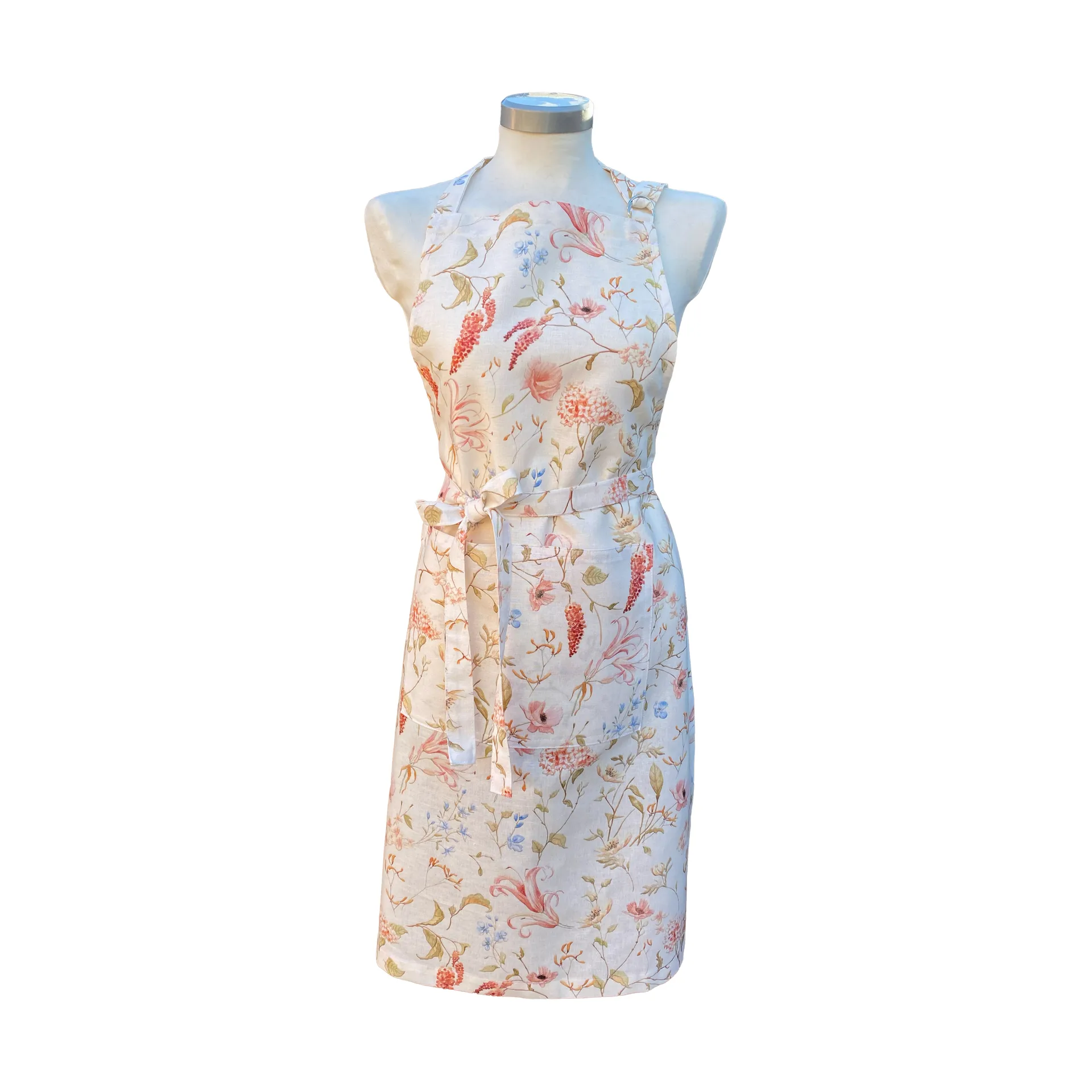 Romantica apron, Pastel, 65x90 cm Klippan Yllefabrik