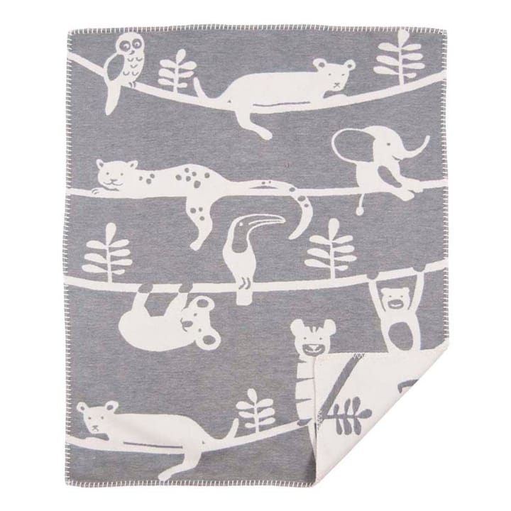 Siesta children's blanket, grey Klippan Yllefabrik