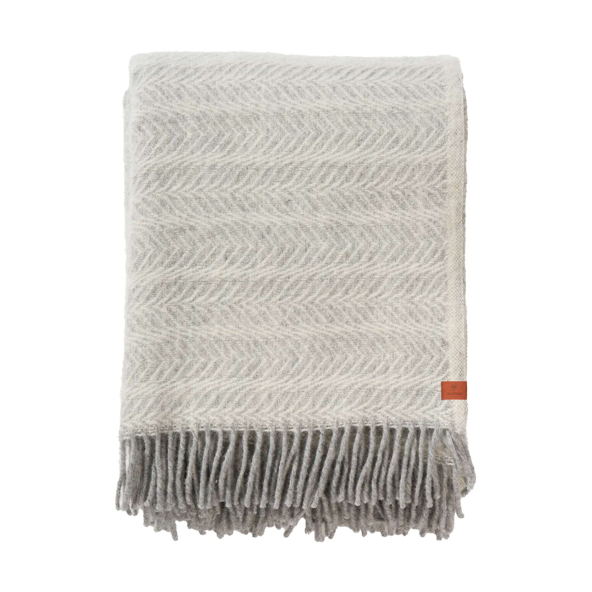 Skanör throw 130x180 cm, Grey Klippan Yllefabrik