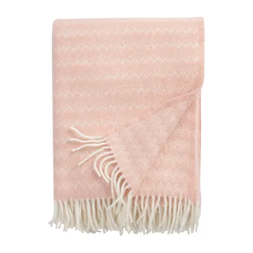 Summit wool throw 130x200 cm - Rose cloud (Pink) - Klippan Yllefabrik