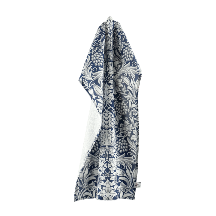 Sunflower kitchen towel 46x70 cm - Dark denim - Klippan Yllefabrik