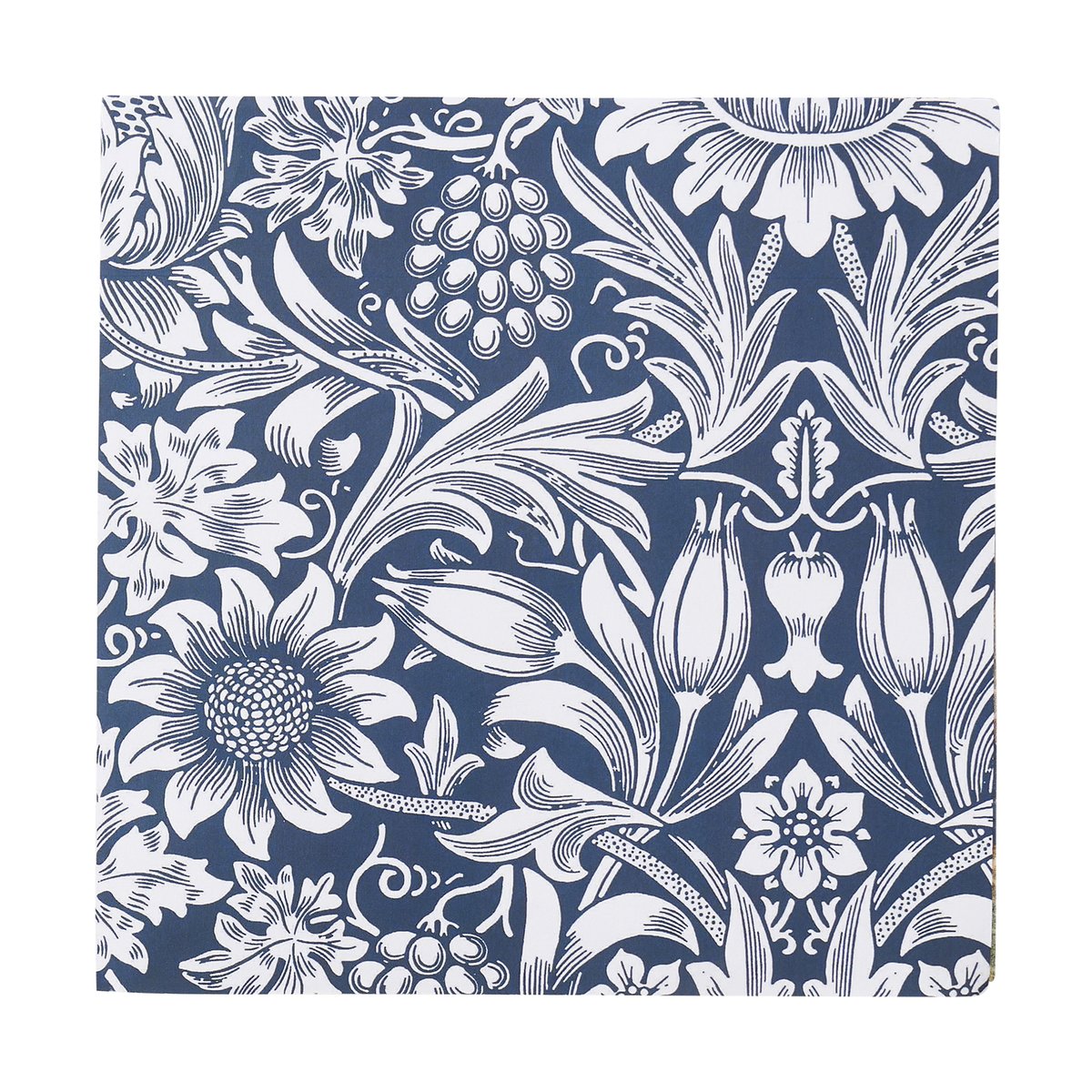 Klippan Yllefabrik Sunflower napkin 33x33 cm 20-pack Dark denim