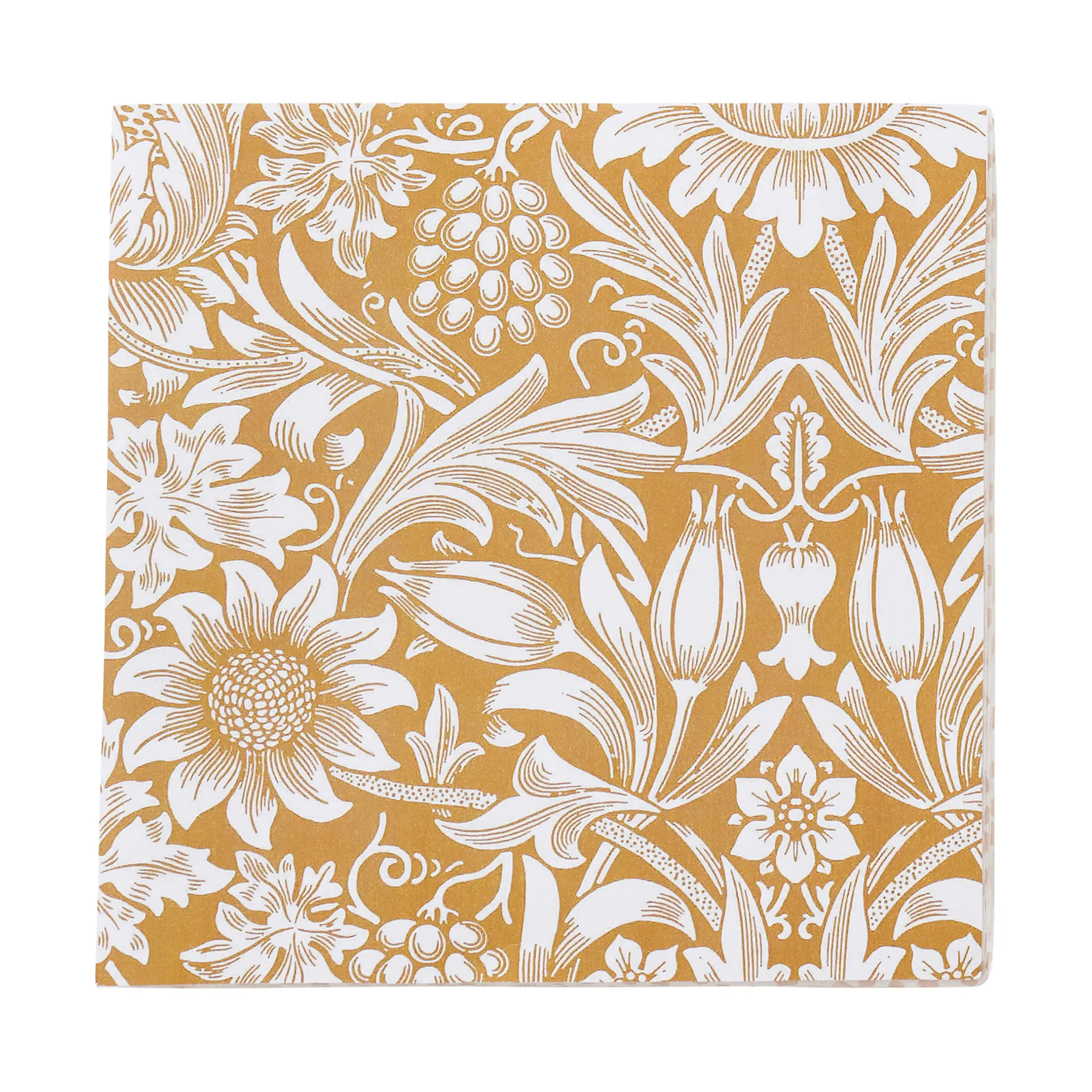 Sunflower napkin 33x33 cm 20-pack, Golden Klippan Yllefabrik