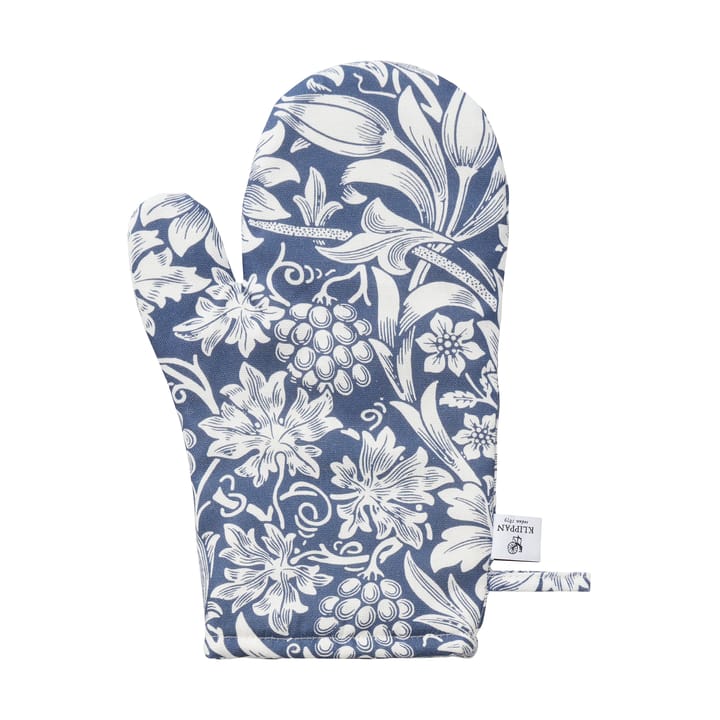 Sunflower oven glove, Dark denim Klippan Yllefabrik