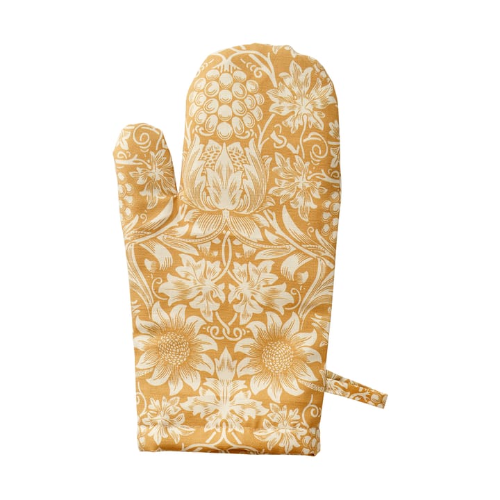 Sunflower oven glove - Golden - Klippan Yllefabrik