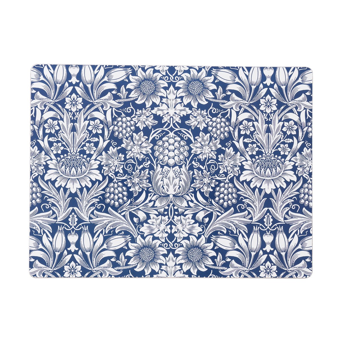 Klippan Yllefabrik Sunflower placemat 30x40 cm Dark denim