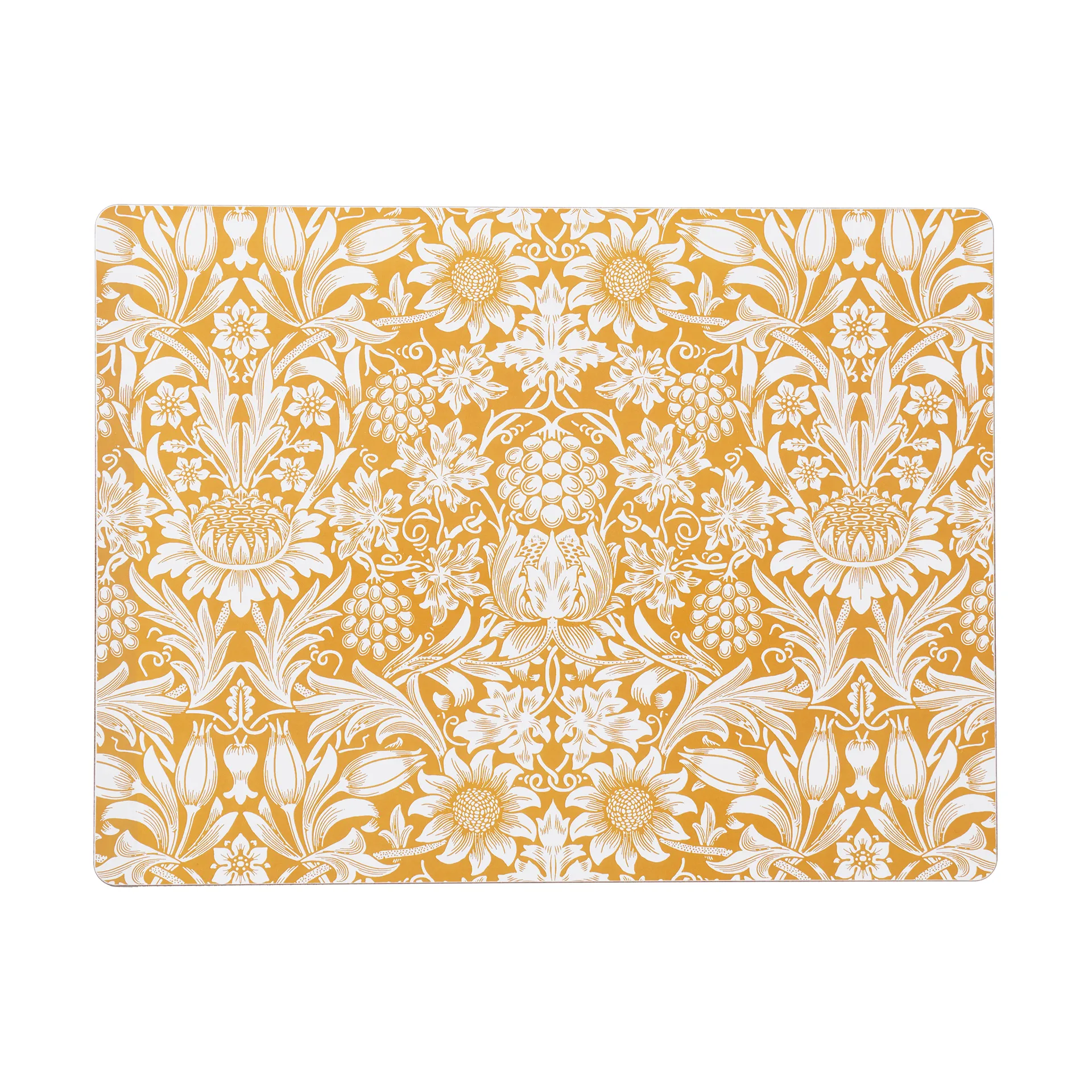 Sunflower placemat 30x40 cm, Golden Klippan Yllefabrik