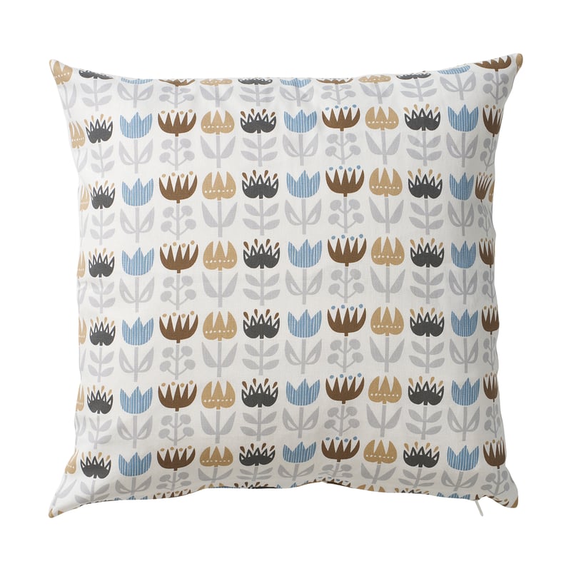 Klippan Yllefabrik Tulip Cushion Cover 45x45 cm Grey