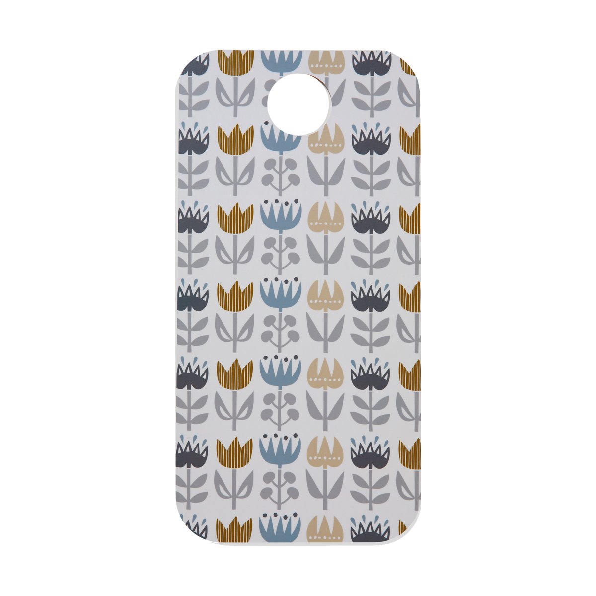 Klippan Yllefabrik Tulip cutting board 20x40 cm Grey-multi