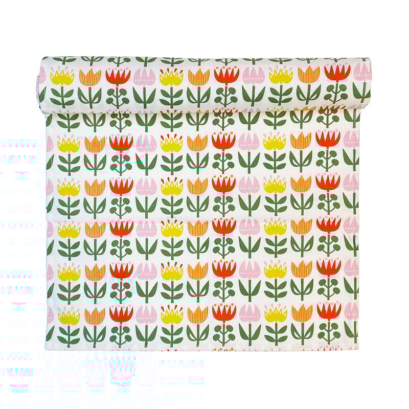 Klippan Yllefabrik Tulip runner 45x150 cm Multi