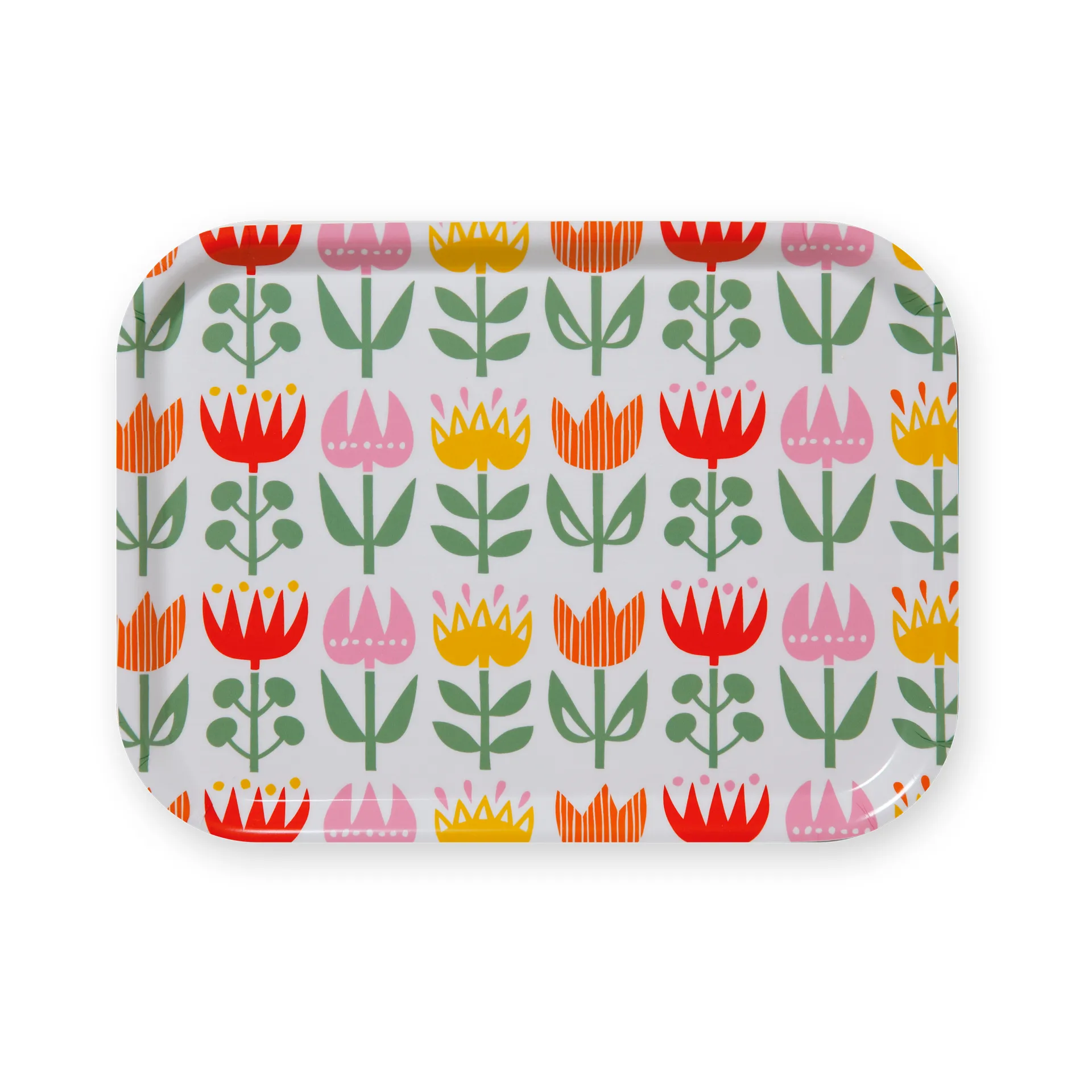 Tulip small tray 20x27 cm, Multi Klippan Yllefabrik