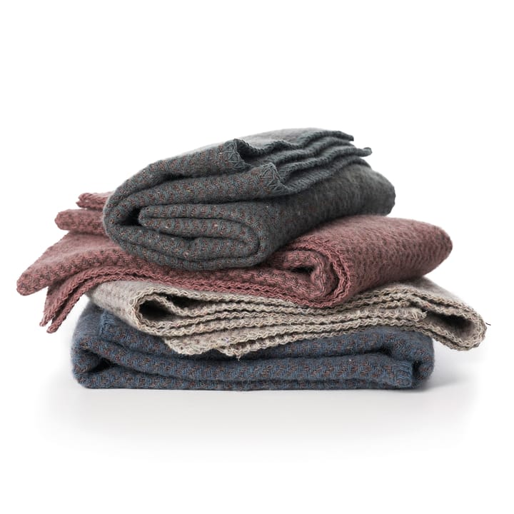 Wave Baby children's blanket, natural brown Klippan Yllefabrik