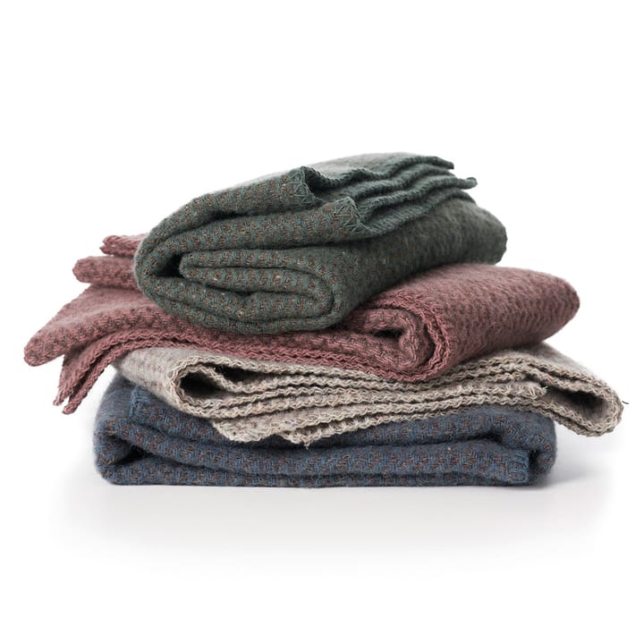 Wave Baby children's blanket, natural brown Klippan Yllefabrik