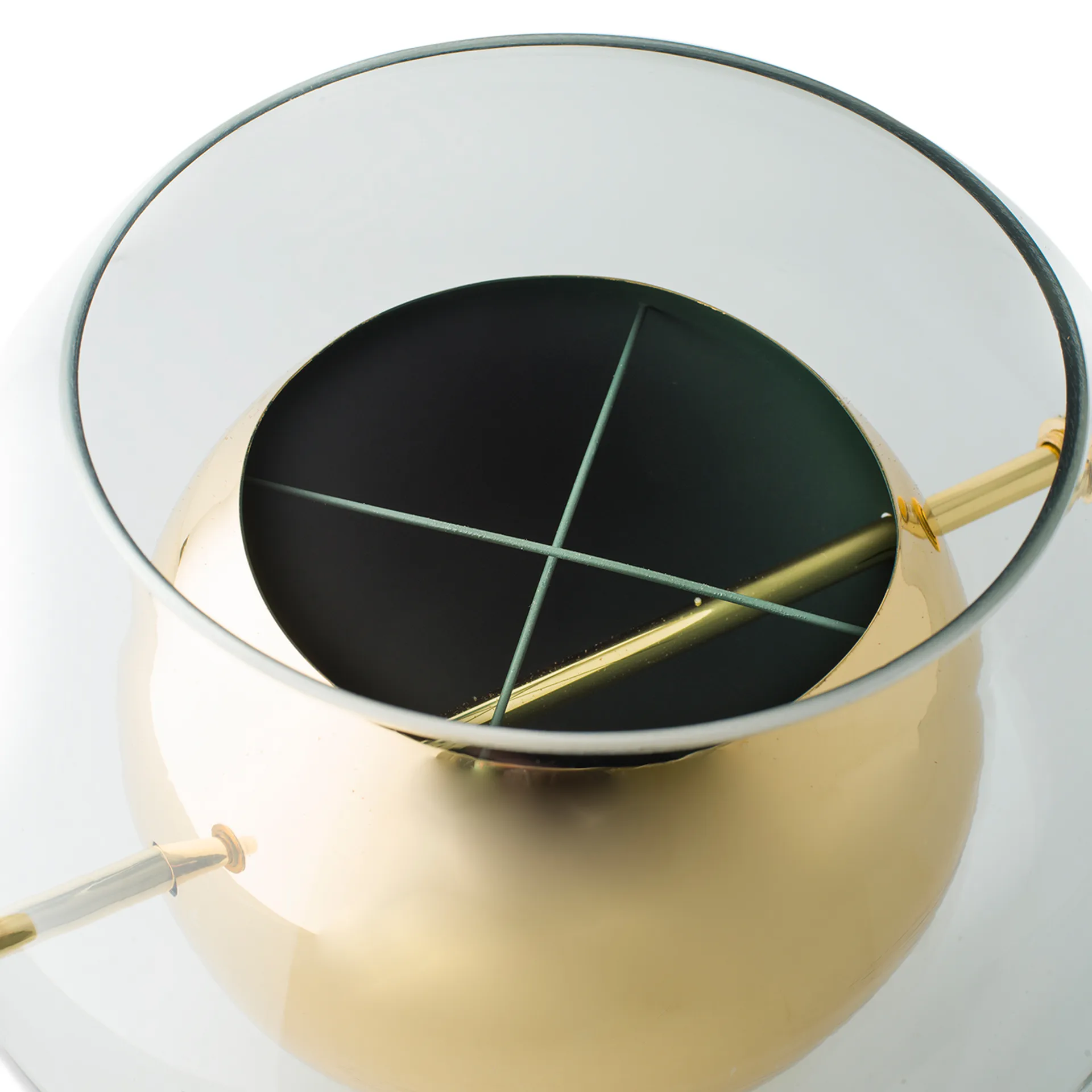 Alba round vase, Brass KLONG