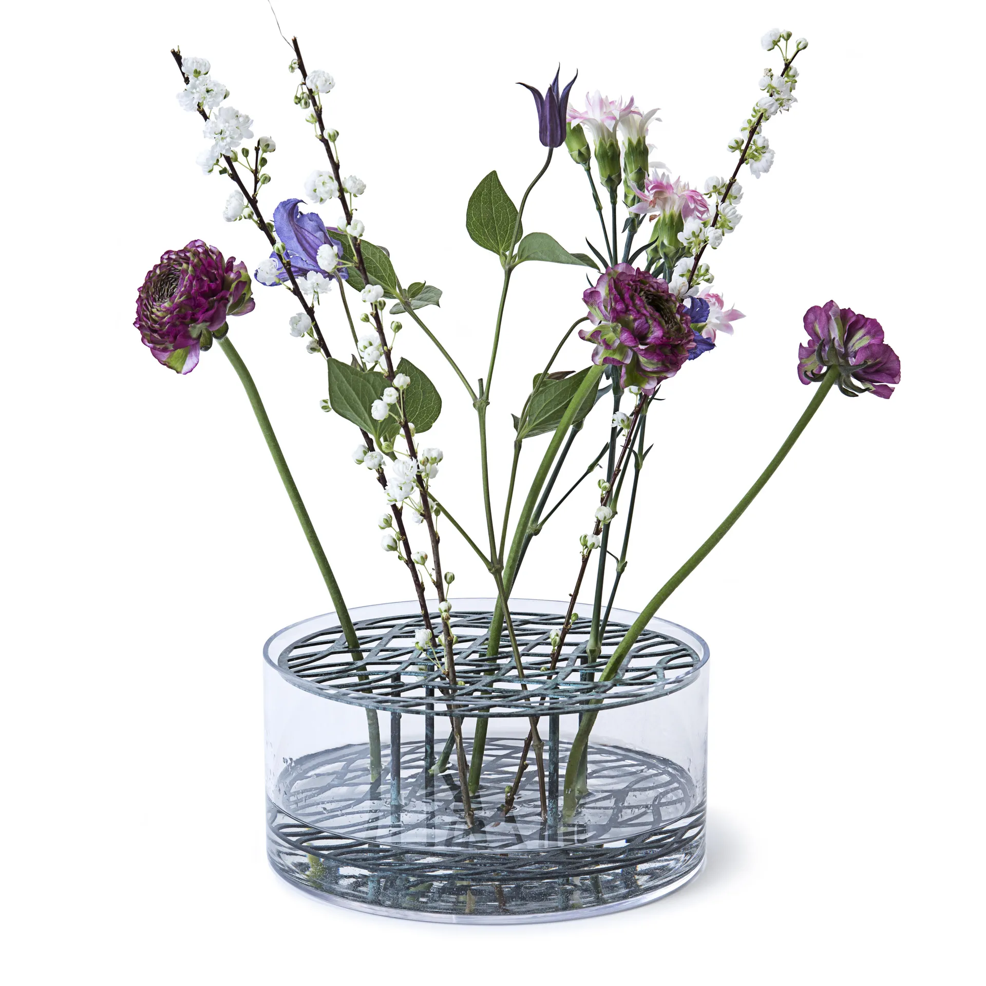 Äng vase, large, blue KLONG