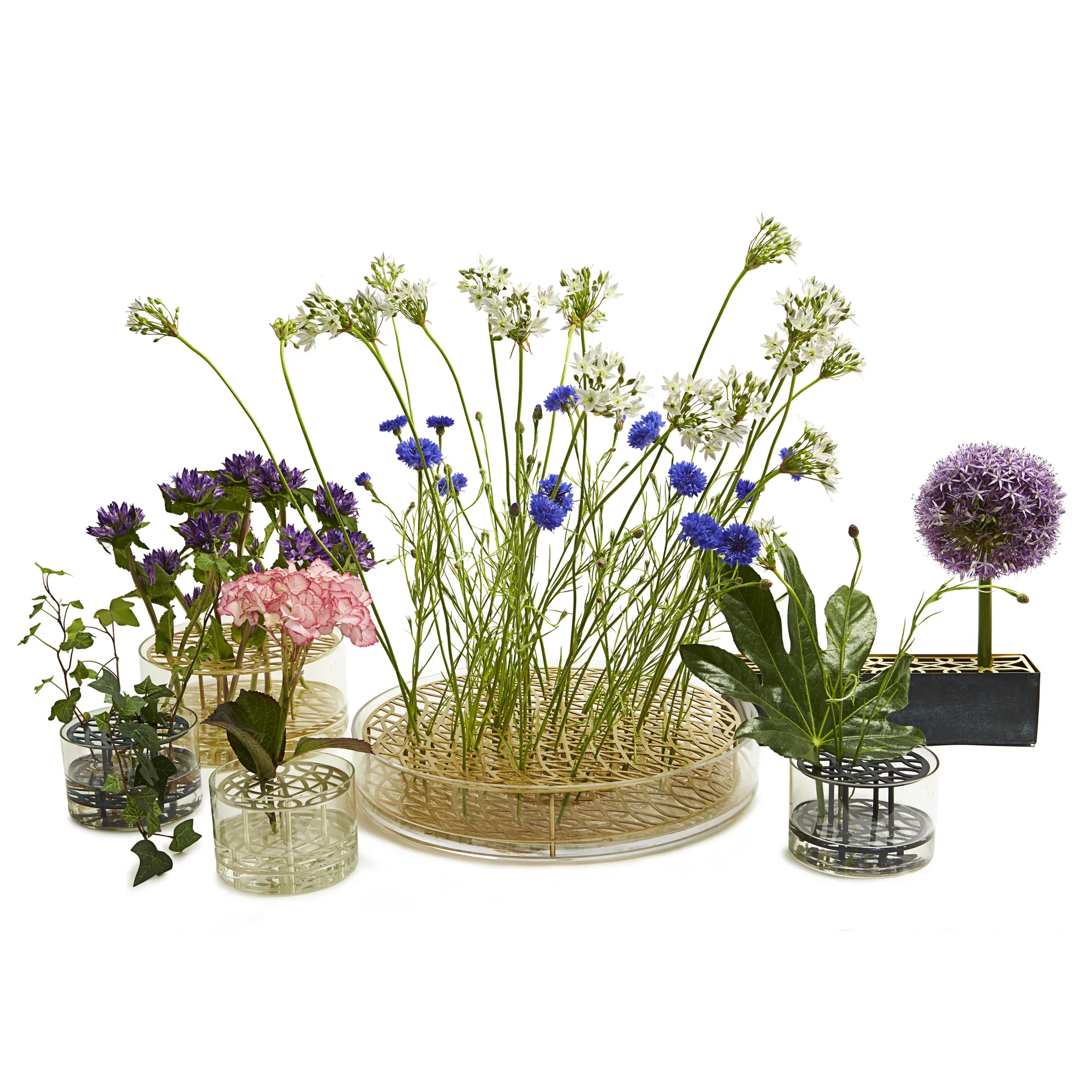 Äng vase, mega, brass KLONG