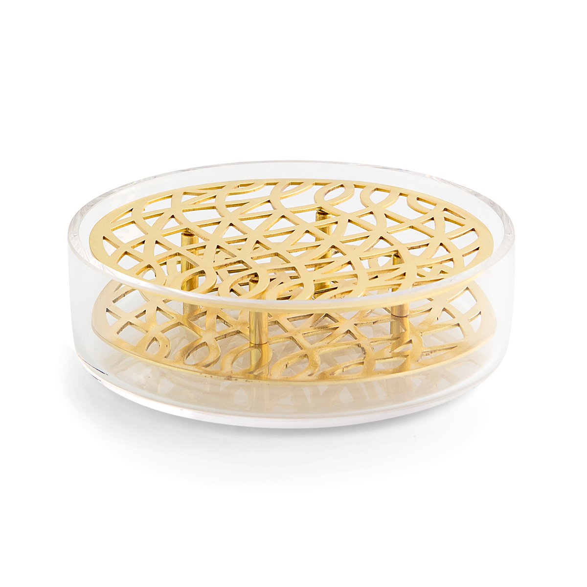 KLONG Äng vase, pond Brass | Scandinavian Design | Vases | Gold-coloured