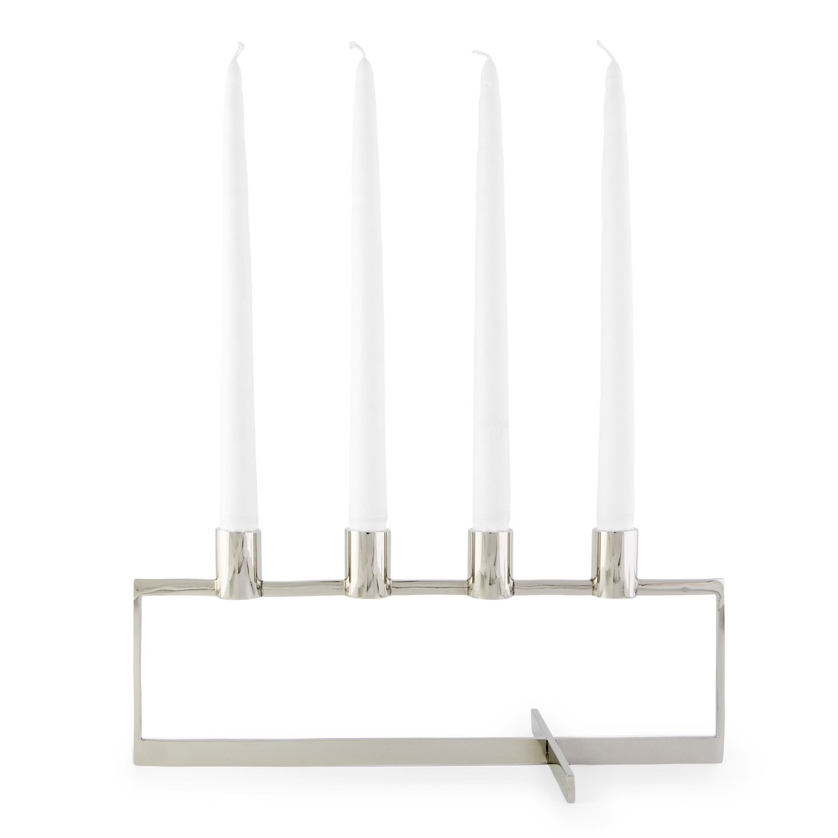 KLONG Anno Domini advent candle stainless steel | Scandinavian Design | Silver-coloured