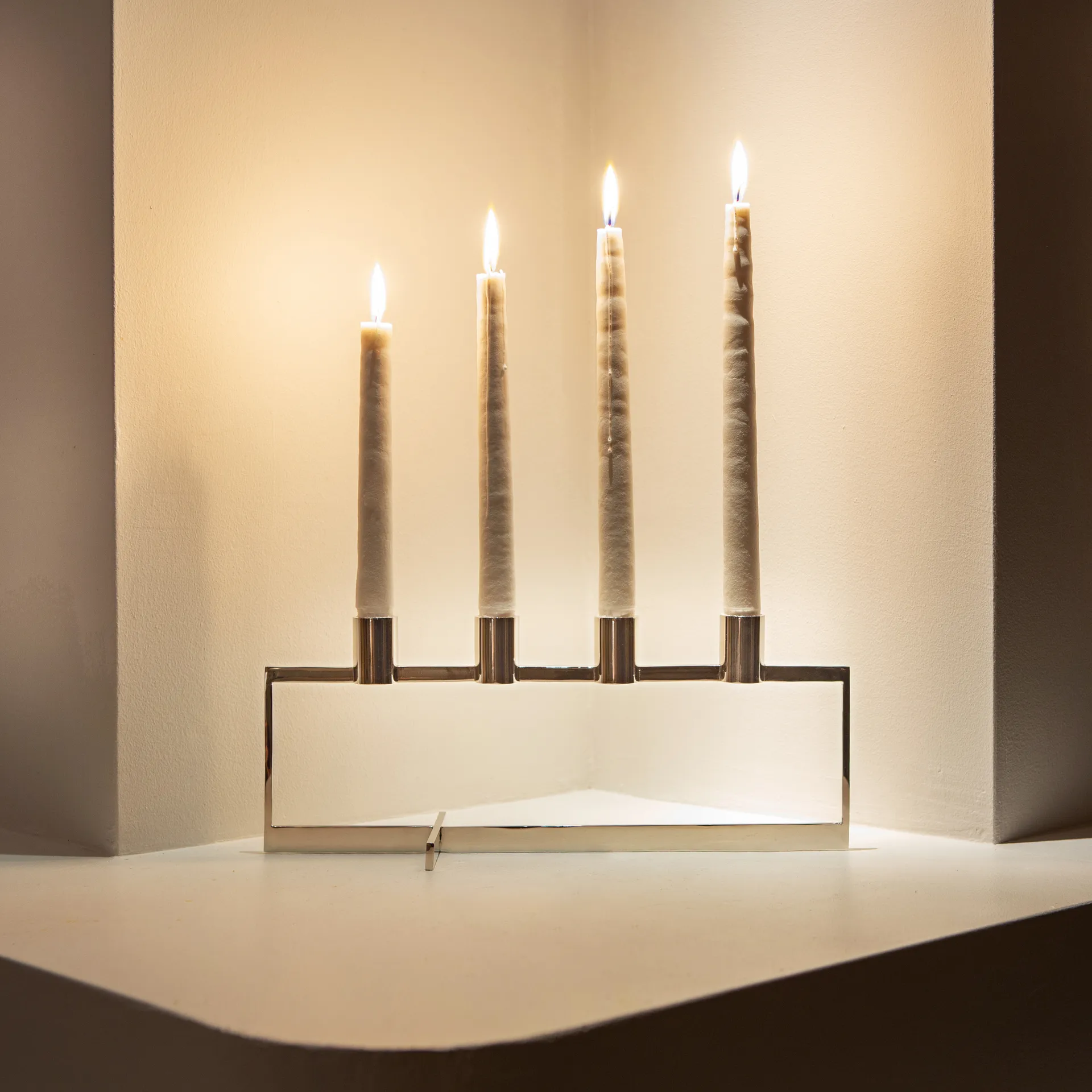 Anno Domini advent candle, stainless steel KLONG