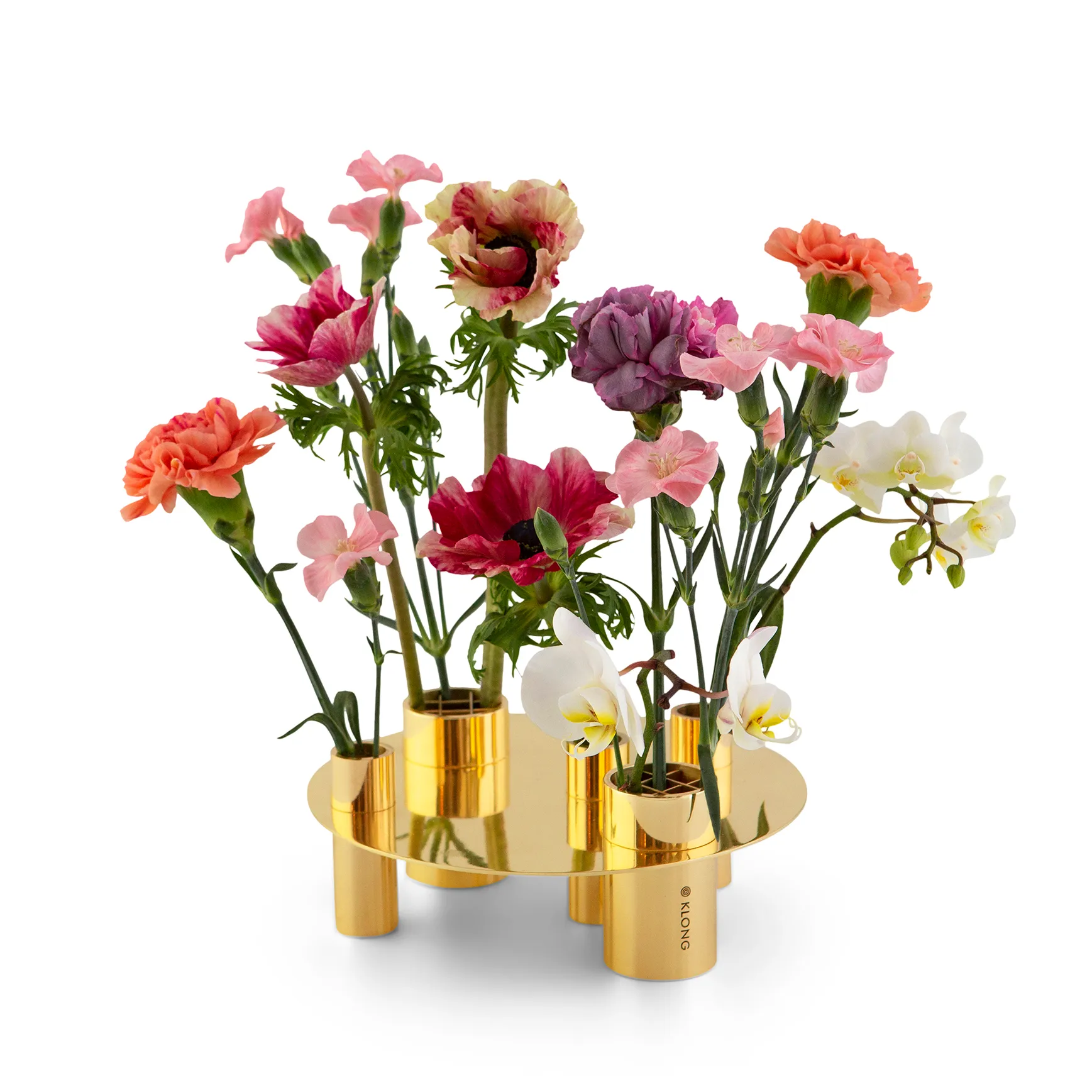 Awa candle holder, Brass KLONG