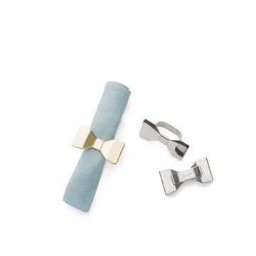 Bowie napkin ring 2-pack - Brass - KLONG