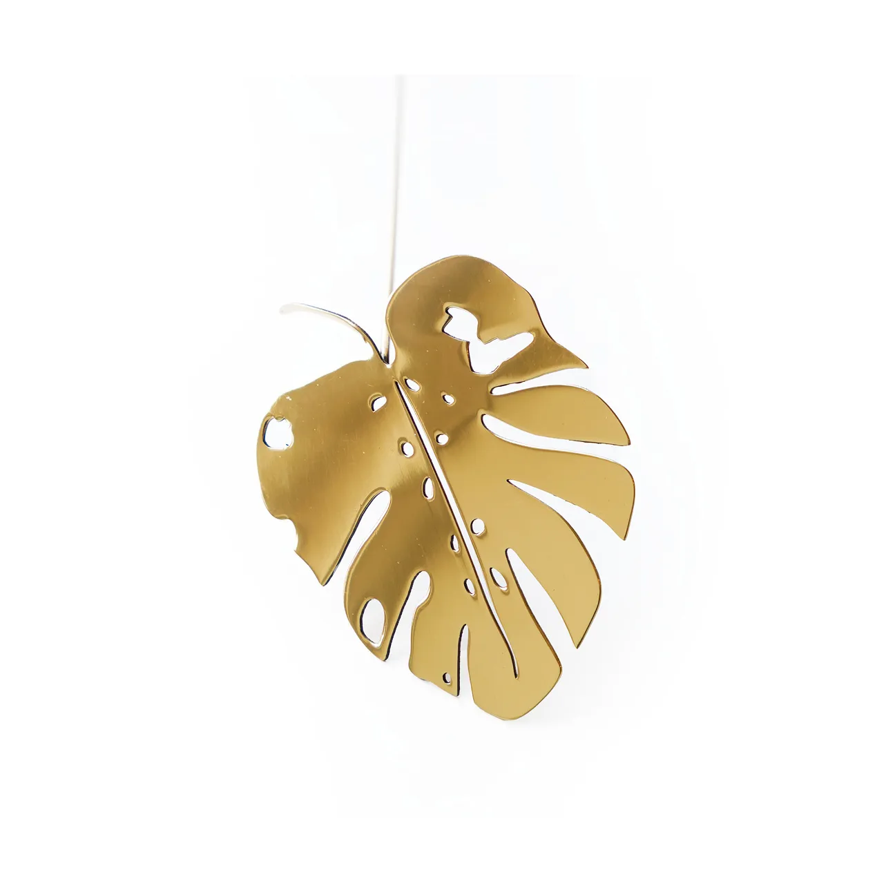Brass leaves decoration 2-pack, Water KLONG
