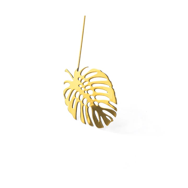 Brass leaves decoration 2-pack, Wood KLONG
