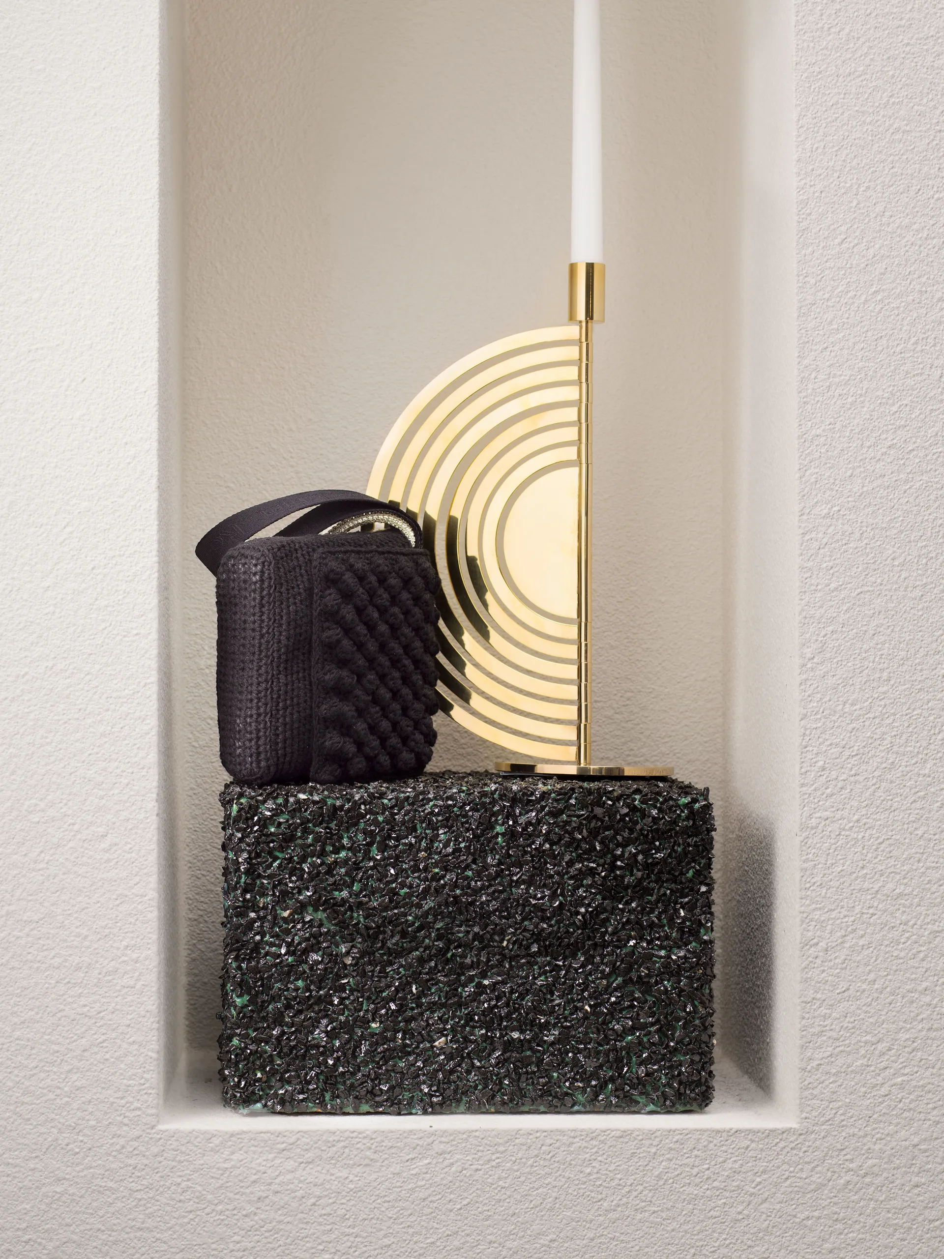 Cirkus candle sticks brass, Medium KLONG