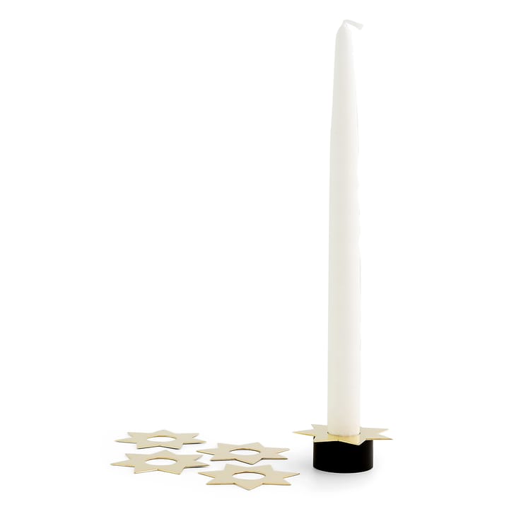 Constella manschett stars 5 pack, Brass KLONG