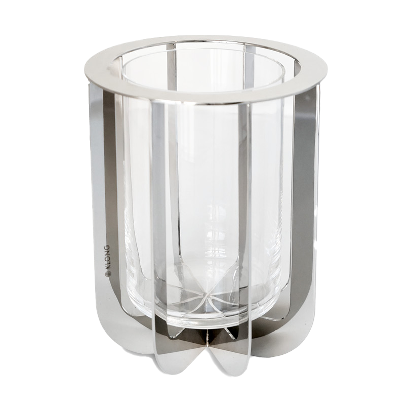 KLONG Jazz vase 20 cm Silver | Scandinavian Design | Vases | Silver-coloured