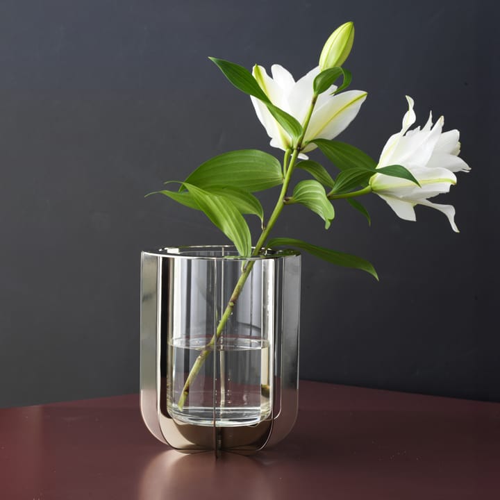 Jazz vase 20 cm, Silver KLONG