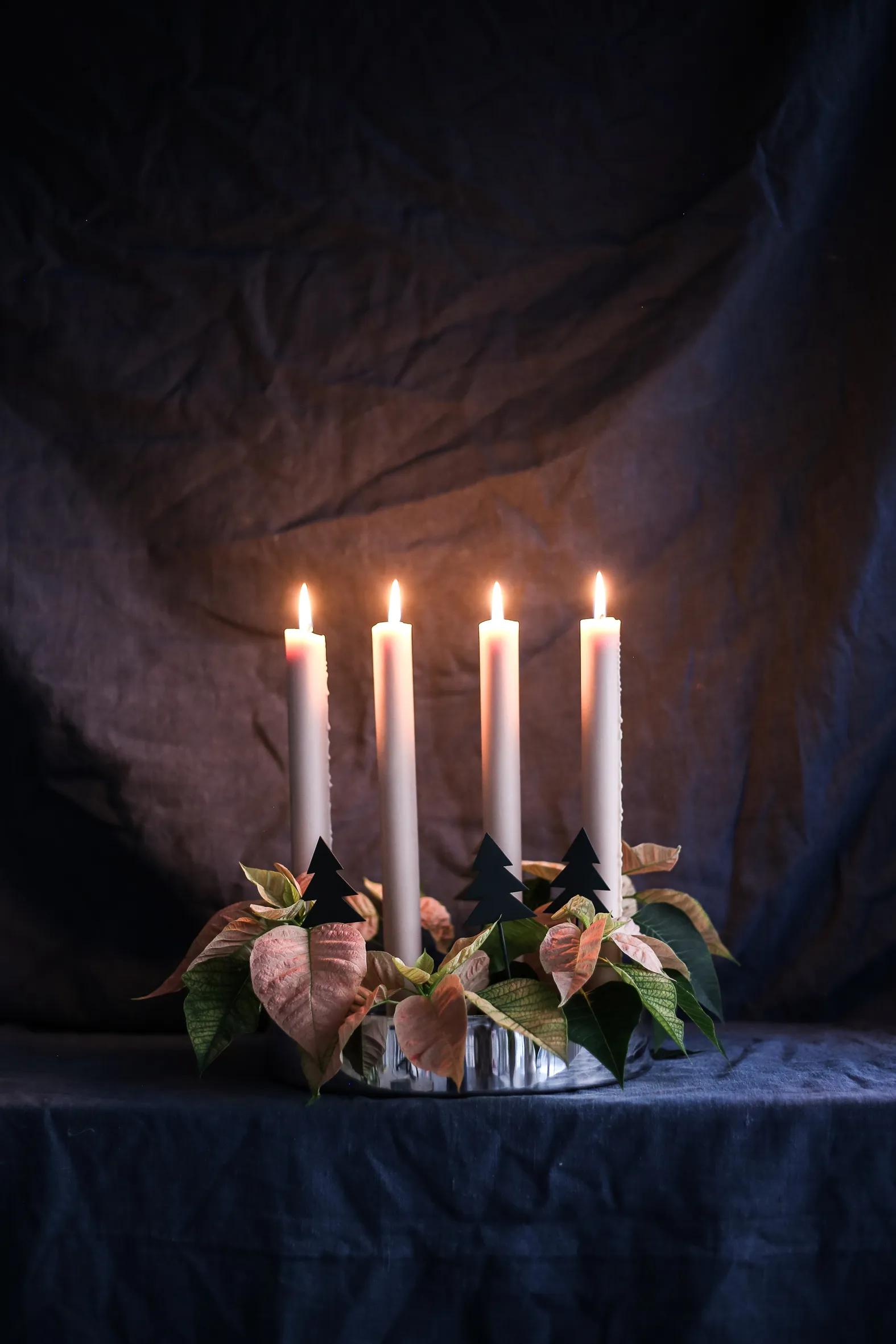 Jubel advent candle holder, Silver KLONG