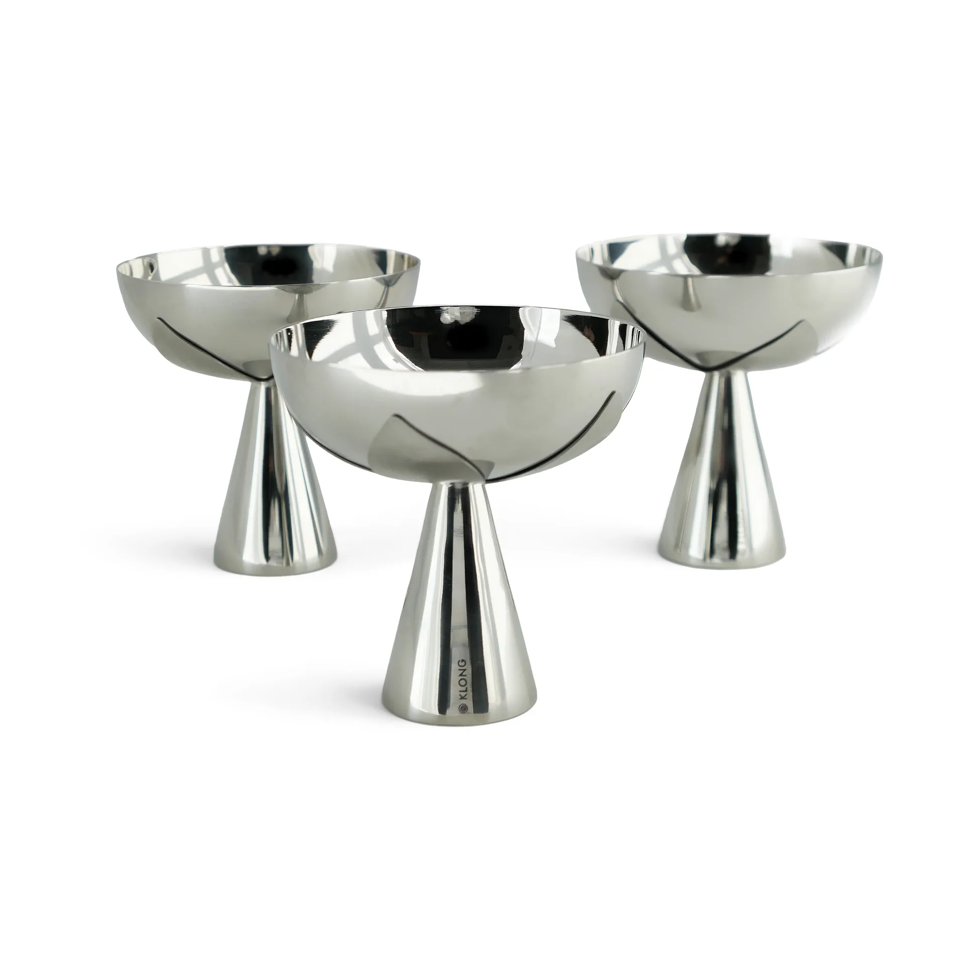 Leaf serving bowl Ø11 cm, Stainless steel KLONG