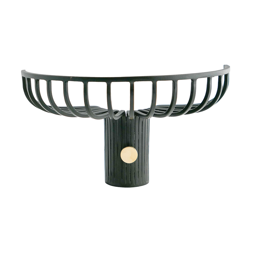 KLONG Lunett objects hat rack with hook Black