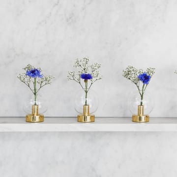 Orbis vase 3-pack - Brass - KLONG