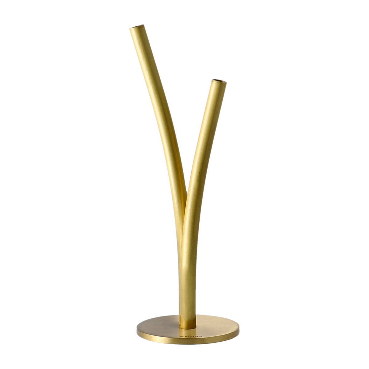 KLONG Skott vase, brass small | Scandinavian Design | Vases | Gold-coloured