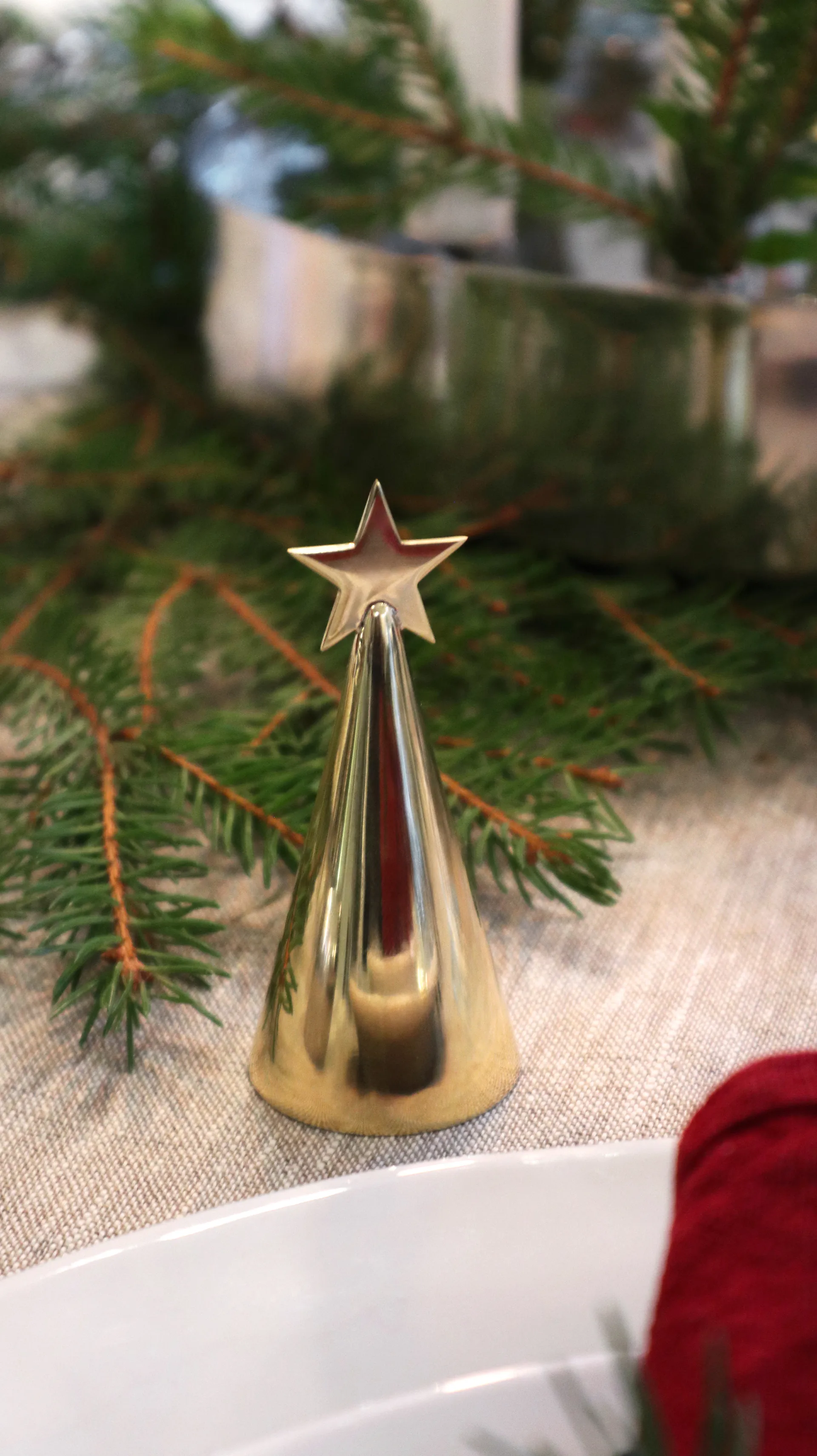 Star snuffer candle extinguisher, Brass KLONG