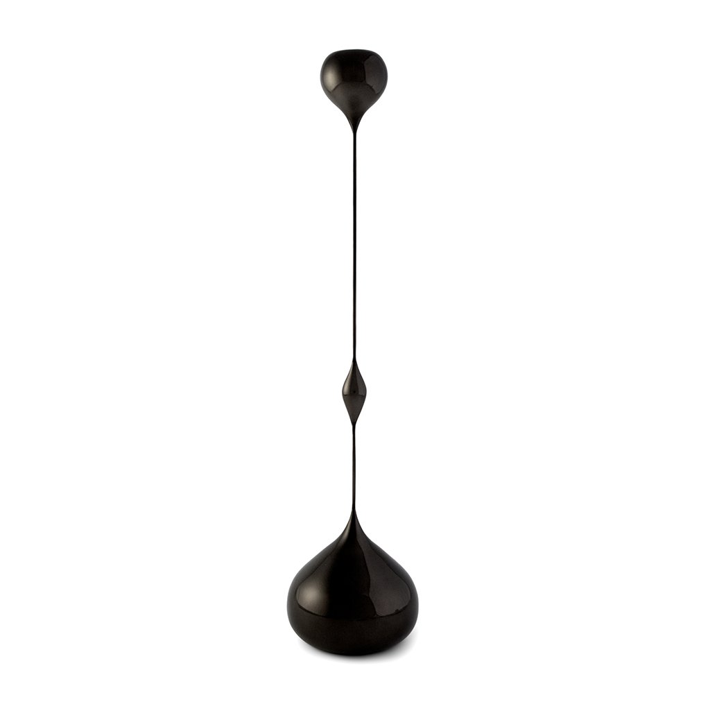 KLONG Tender candle holderlow Black | Scandinavian Design | Candle holders | Black