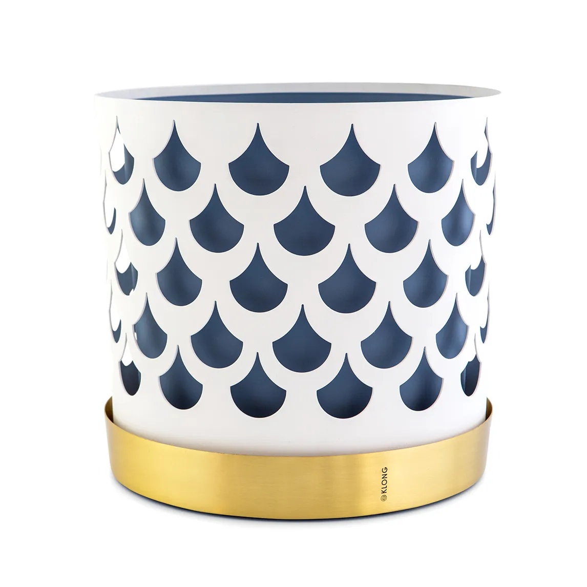 KLONG Trio flower pot drop large o28 cm white | Scandinavian Design | Flower pots | White