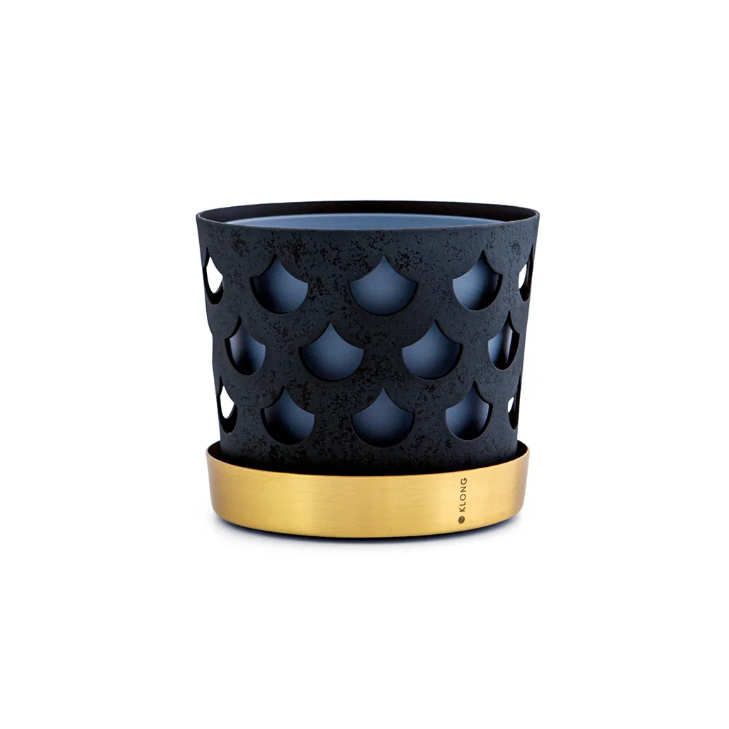 KLONG Trio flower pot drop small o12 cm blue | Scandinavian Design | Flower pots | Blue