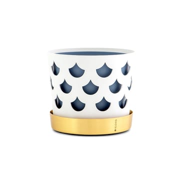 Trio flower pot drop small Ø12 cm - white - KLONG