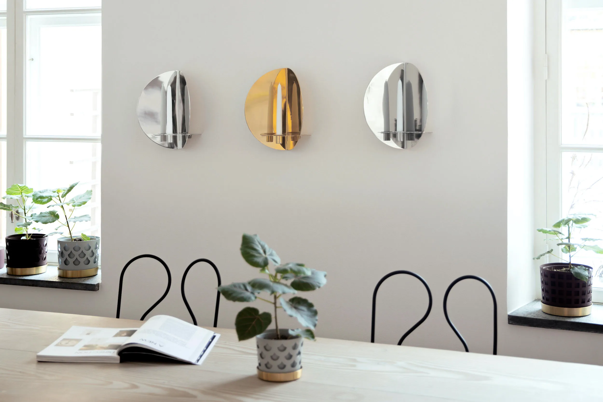 Klong Twilight Wall Candle Holder - Thumbnail 2