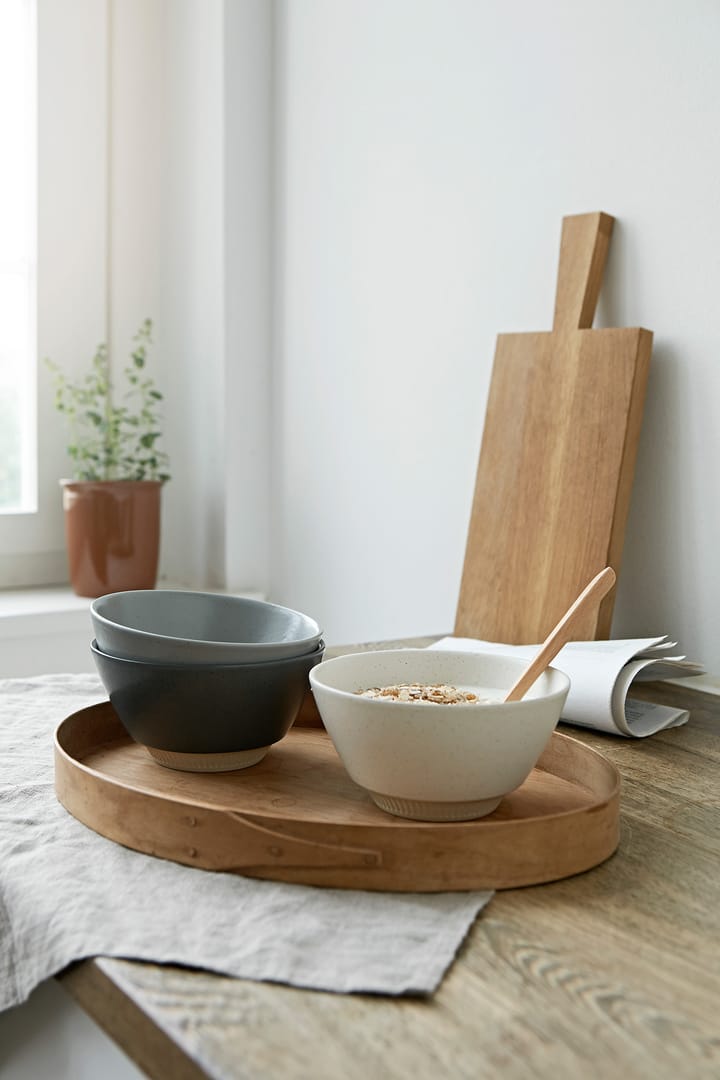 Colorit bowl Ø14 cm - Dark grey - Knabstrup Keramik