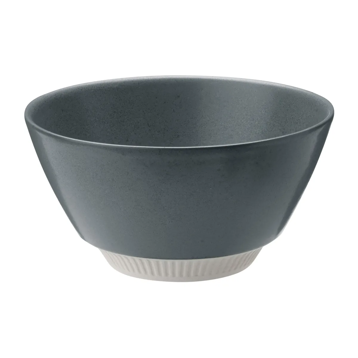 Knabstrup Keramik Colorit bowl Ø14 cm Dark grey