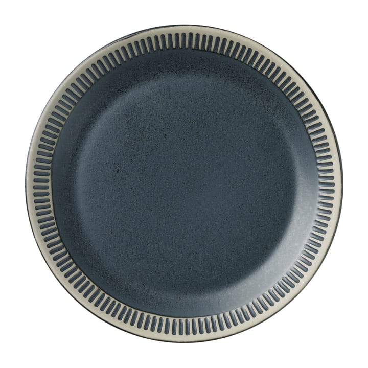 Colorit plate Ø19 cm - Dark grey - Knabstrup Keramik